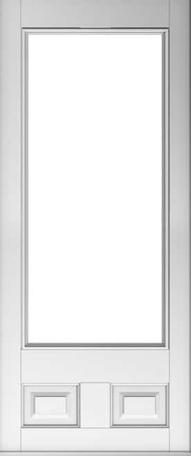 alnwick glazed white door