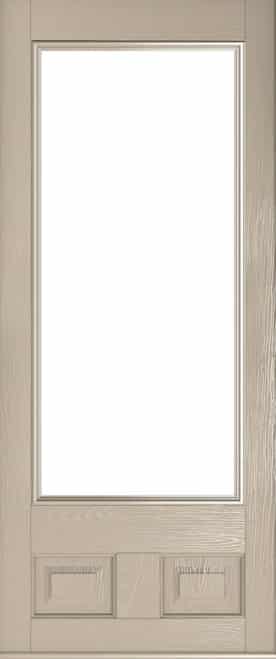 cream alnwick glazed door