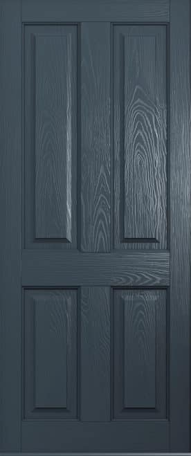 anthracite grey ludlow solid front door