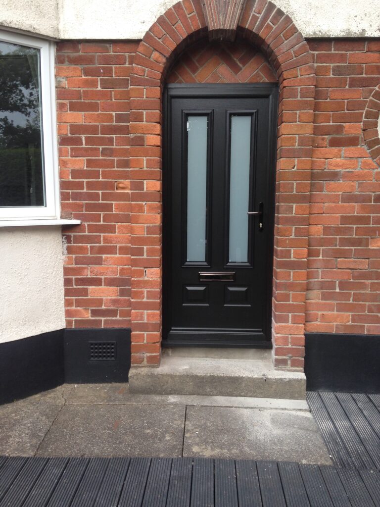 rosewood edinburgh glazed front door