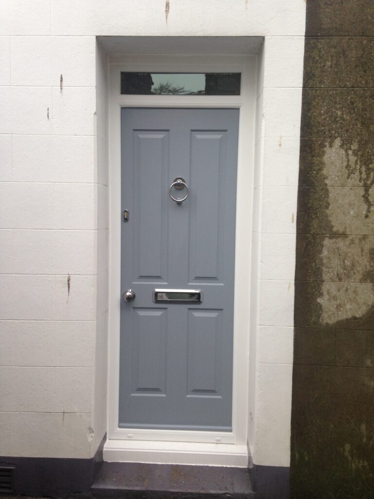 narrow duck egg blue ludlow door