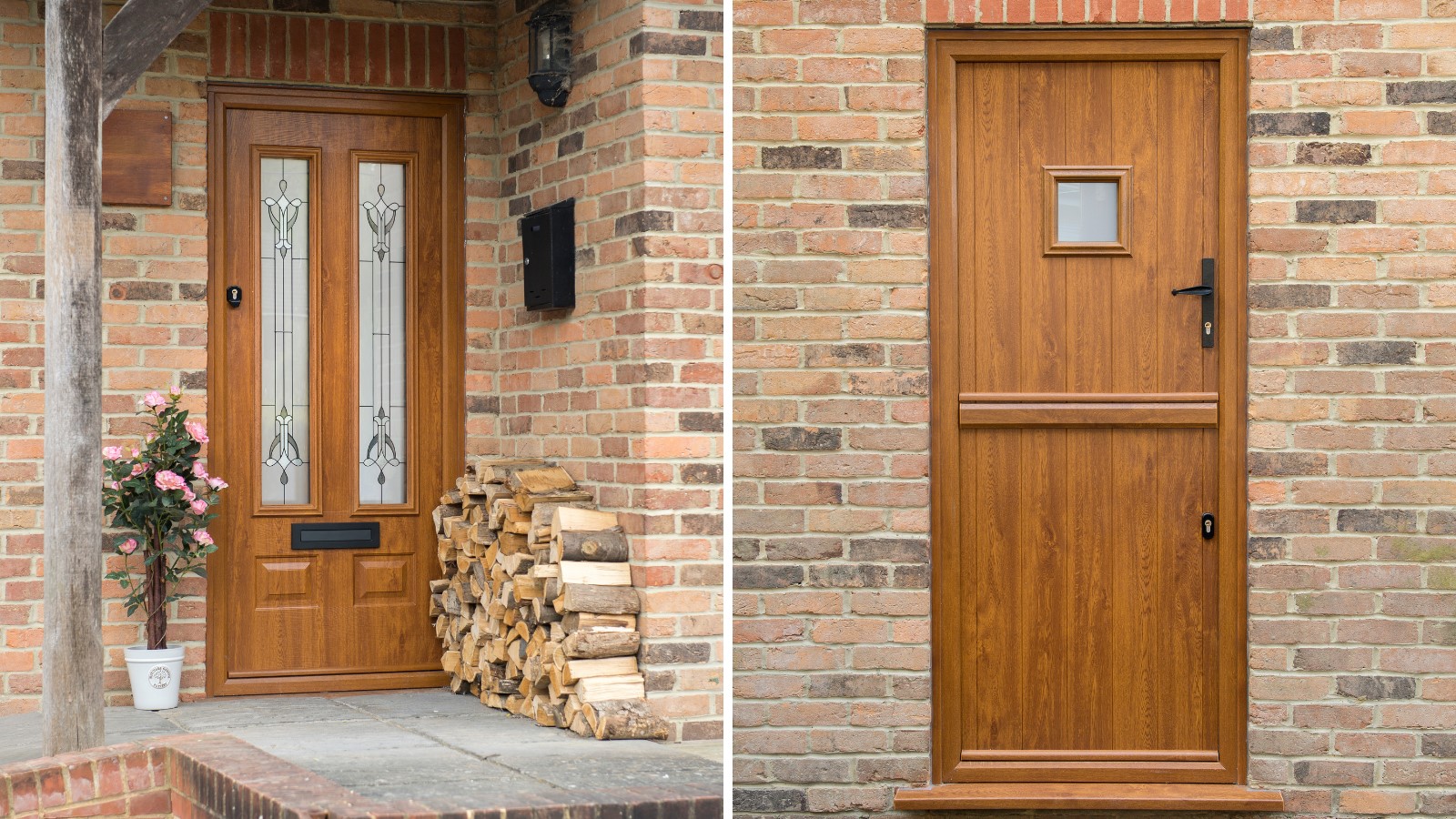Matching Golden Oak Solidors