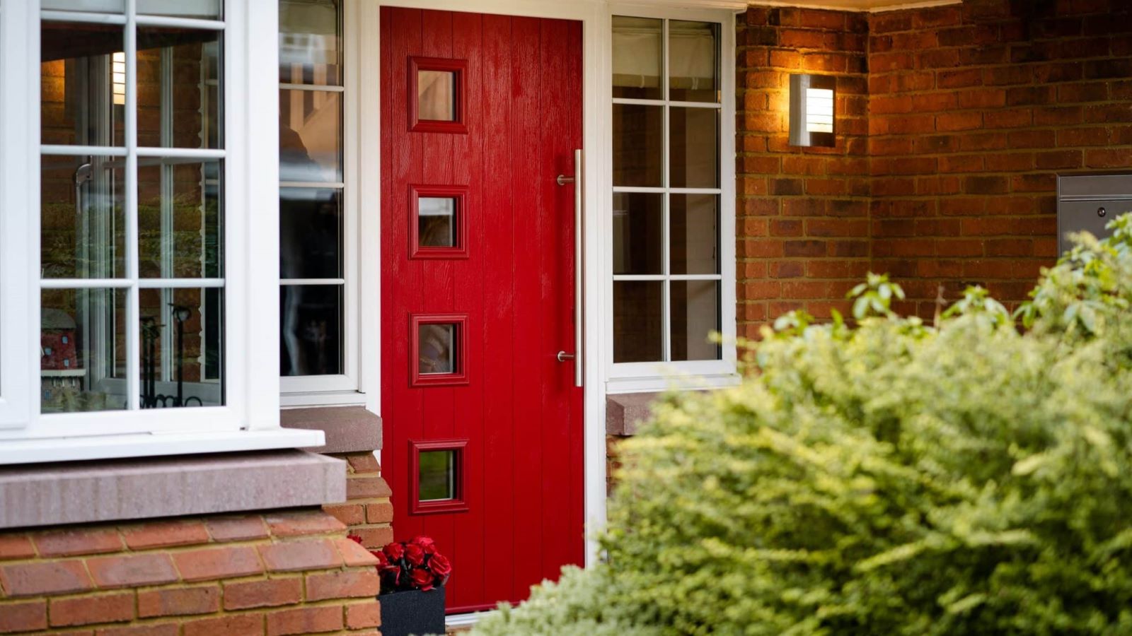 Milano style Solidor in Ruby Red